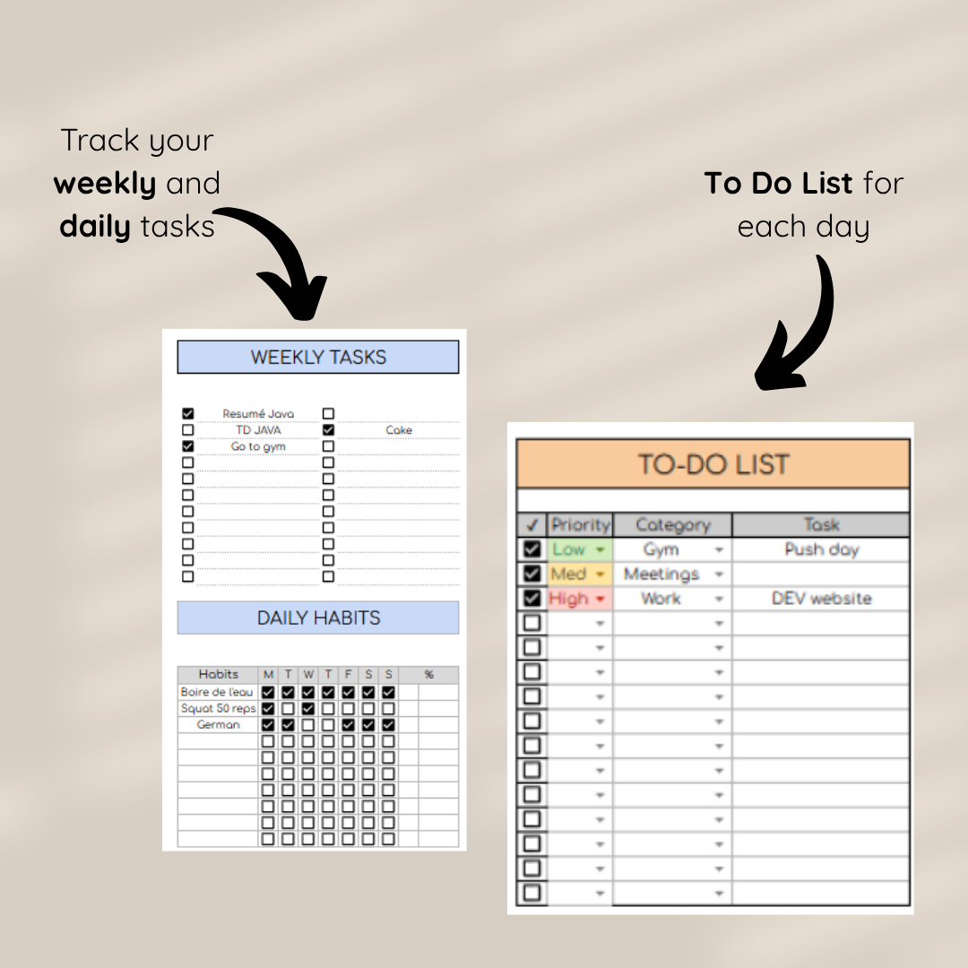 Planner Page 2
